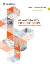 Microsoft Office 365  Office 2019 Introductory by Sandra Cable
