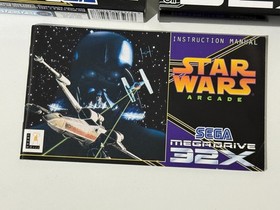 Star Wars Arcade Sega Mega Drive 32X - boxed with instruction manual PAL