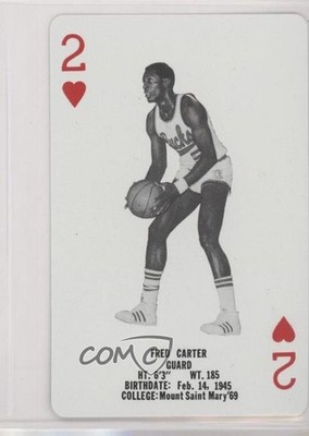 1976-77 White Hen Pantry Milwaukee Bucks Playing Cards Fred Carter #2H 0q3