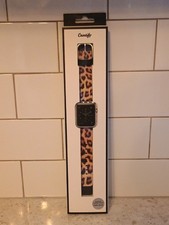 Brand New Casetify Leopard Print Apple Watch Band 38MM- Brown, Black