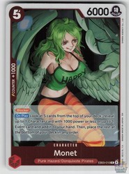Monet 010/102 Heroines Edition One Piece TCG