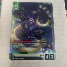 Zeong Foil - GD04-017 - NM - Gundam TCG Card Game