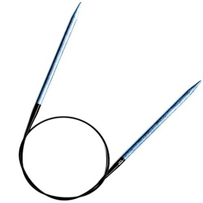 Lykke Blue Birch Knitting Needles 16 40 cm US 1.5 2.5 mm Smooth Finish