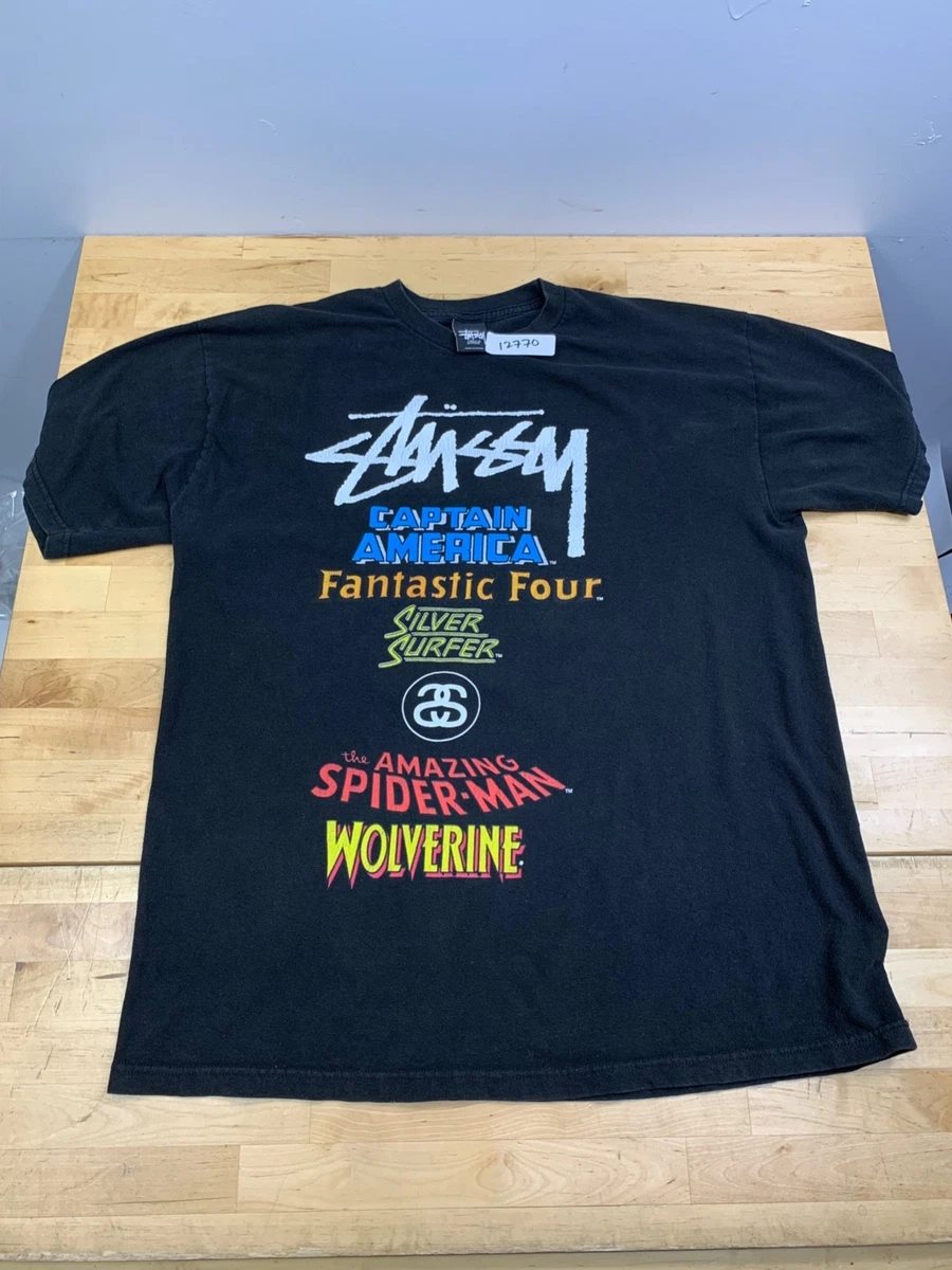 Preços baixos em Camiseta Stussy X Marvel em camisetas masculinas