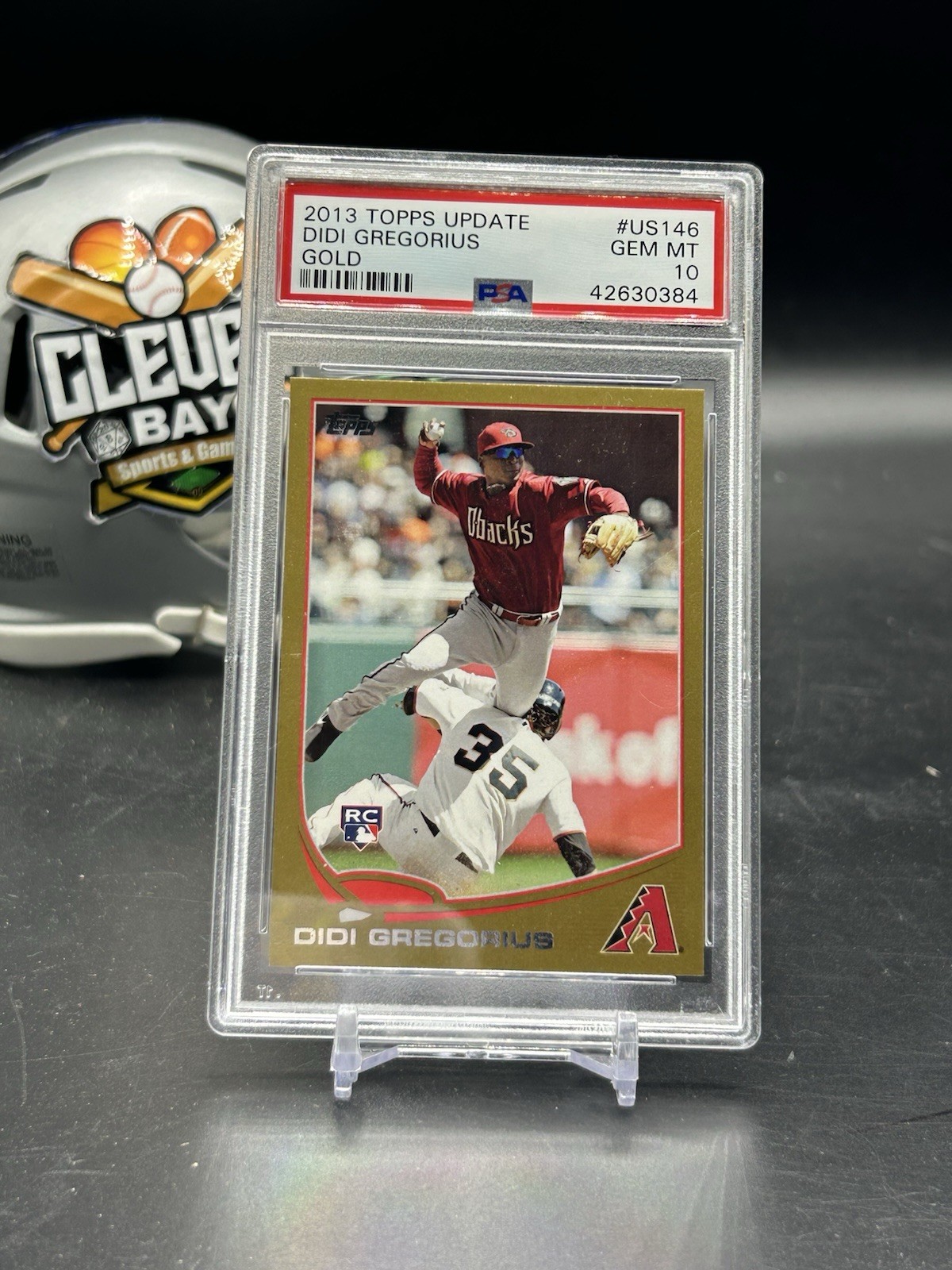 Didi Gregorius 2013 Topps Update Rookie Gold Parallel SP US146 /2013 PSA 10 (MS)