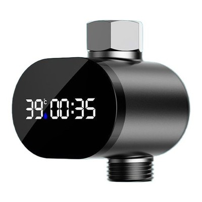 Water Flow Energy LED Digitales Duschthermometer mit Farbtemperatur