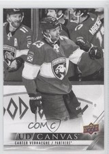 2022-23 Upper Deck Series 1 UD Canvas Black & White Carter Verhaeghe #C37 9ci