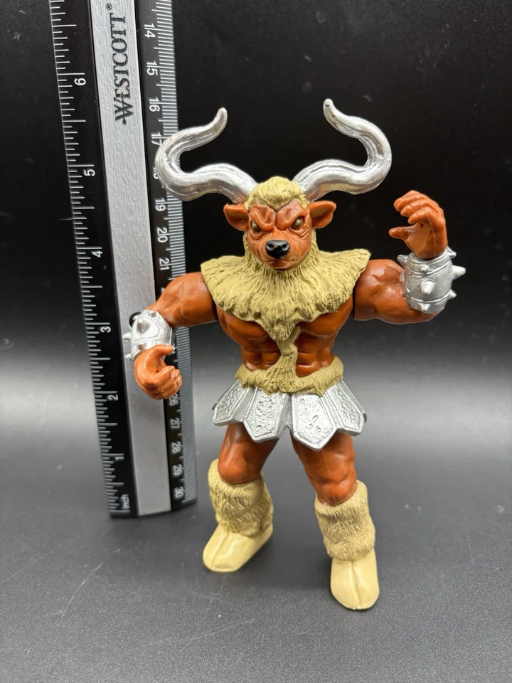Фигурка Power Rangers Slash & Block Minotaur Evil Space Alien Bandai 1994 винтаж - Изображение 3 из 4