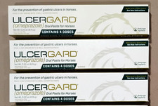 LOT OF 3 - UlcerGard Oral Paste for Horses EQUINE - 12 DOSES - Exp 09/2026