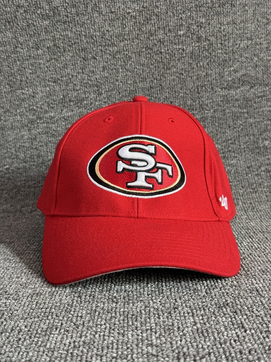 '47 Brand San Francisco 49ers Dad Hat Strapback Red One Size NFL Cap