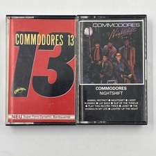 Commodores Nightshift  13 Kassetten 2 MC  Set Motown Lionel Richie 80er Soul
