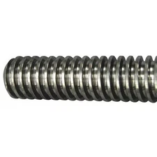 Manufacturer Varies Threaded Rod, 1"-5, Steel, Plain , 36 in Length 24306