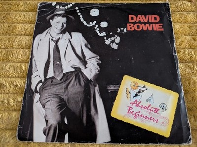 DAVID BOWIE-ABSOLUTE BEGINNERS VS838(1986) VY/VG+ 7 INCH PICTURE SLEEVE