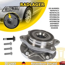 Radlager Radnabe Vorne/Hinten 4E0407613 Für Audi A6 C6 4F A8 4E R8 VW Phaeton 3D