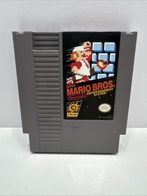 Nintendo Super Mario Bros. NES W Box Manual Cartridge & Foam NTSC-U/C 1985