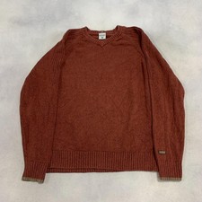 Columbia Knitted Jumper Chunky Knit Sweater Men's L