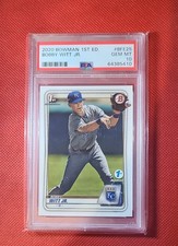 2020 Bowman 1st Edition - PSA 10 Bobby Witt Jr. #BFE-25 (RC)