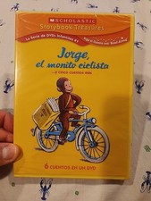 Scholastic Storybook Treasures CURIOUS GEORGE & more! read-along In Spanish Dvd