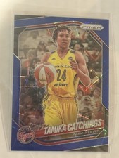 2025 Panini Prizm Tamika Catchings Blue Velocity #60 Indiana Fever 1.00 Shipp