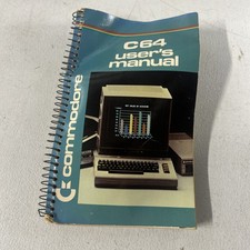 Commodore C64 Users Manual - Softcover Spiralbound Book