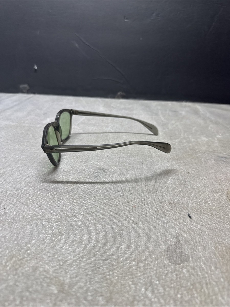 Rare Vintage American Optical AO Safety glasses Green Color Tinted