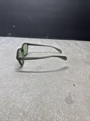 小物 vintage AMERICAN OPTICAL ao safety Rare Vintage American Optical AO Safety glasses Green Color Tinted