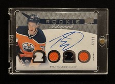 2021-22 Upper Deck Premier 2021 Rookie Auto Jersey Ryan McLeod Auto /99
