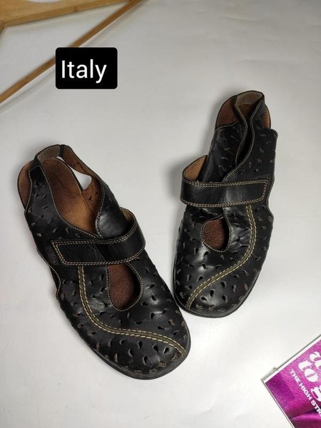 Women Ballin Heels Brown Leather 39.5