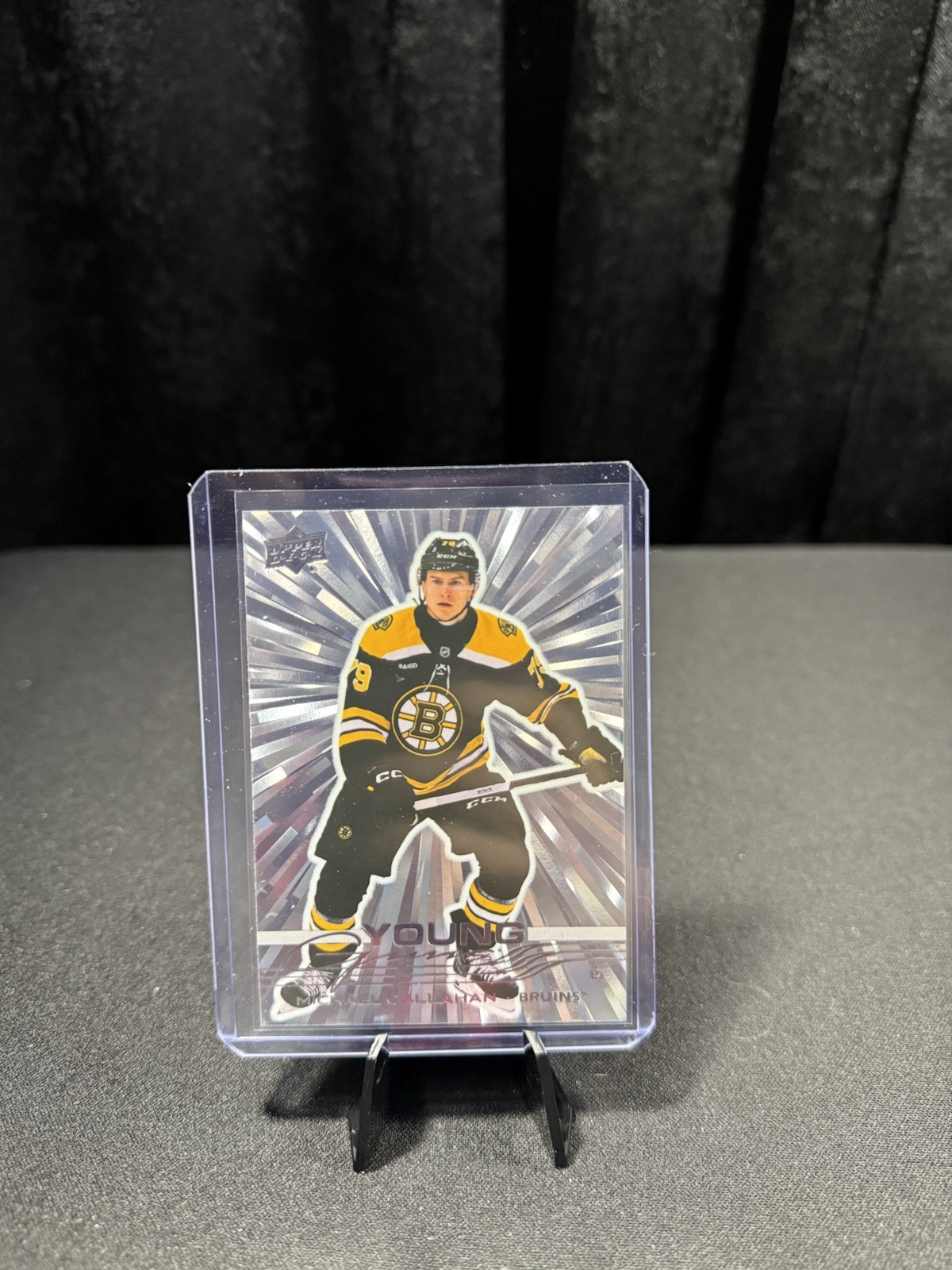 2025-26 Upper Deck Series 1-MICHAEL CALLAHAN-Silver Outburst Young Guns-#222