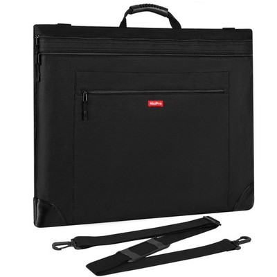 Nicpro Light Weight Art Portfolio Bag, 18x24 Black 18 x 24 inches, 