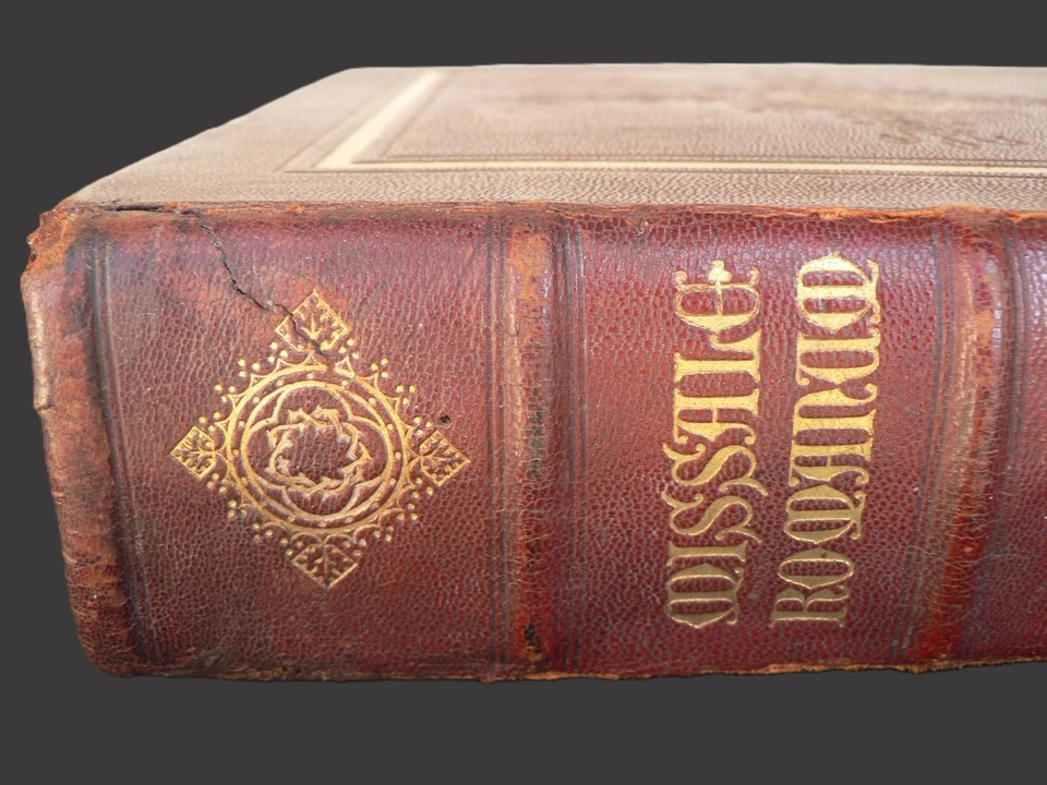 "Missale Romanum ex Decreto Sacrosancti Concilii Tridentini ..." - Lille, 1901 - Immagine 3 di 4