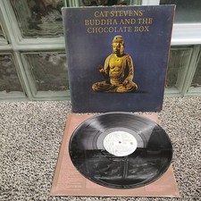 Cat Stevens- LP Buddha And The Chocolate Box  VG+/VG+  1974 vintage record old 