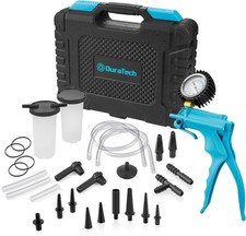 DURATECH 2 in 1 Brake Bleeder Kit, Brake Fluid Bleeder Kit with Handheld Vacuum