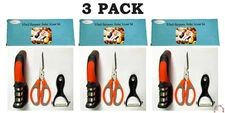 3 BOXES Household Trends Knife Sharpener +Multifunctional Kitchen Shears +Peeler
