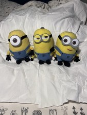 Despicable Me / Minions Set Of 3 Plush Minions 