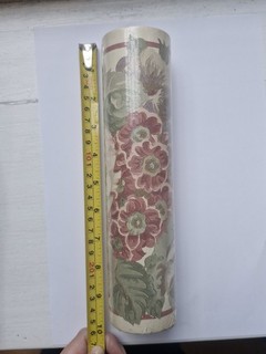 Vintage Sanderson Rose&Peony Wallpaper Border 1980s/1990s Floral Decor