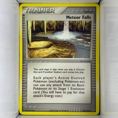 Meteor Falls 89/107 EX Deoxys Uncommon English