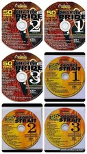 6 KARAOKE COUNTRY CDG DISCS CHARTBUSTER GEORGE STRAIT  CHARLIE PRIDE CDS lot ,