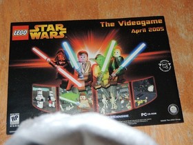 2005 Lego Star Wars 7263 Tie Fighter with Light Up Vader 100% complete manual