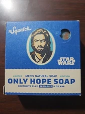 Dr. Squatch Star Wars Limited Edition Bar Obi-Wan Kenobi Only Hope Soap. New