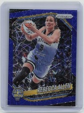 2025 Panini Prizm WNBA #67 Rebecca Allen Blue Velocity Prizms