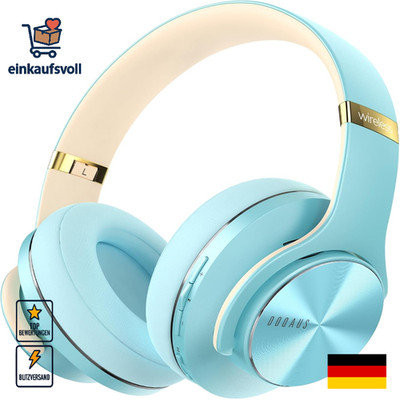 Bluetooth Kopfhörer DOQAUS Care 1 Over Ear 3 EQ-Modi 90 Std