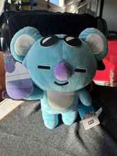 New! - BT21 Koala Blue Koya With drink Plush  Round 1 BTS RM NAM JOON CUTE 13 in