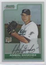 2006 Bowman Draft Chrome Refractor Anibal Sanchez #BDP44 0k5t