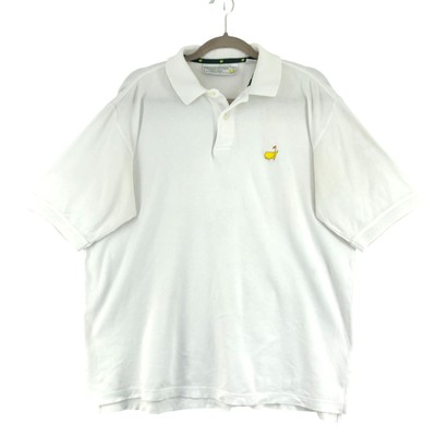 Slazenger Mens Size M Shirt Polo The Masters Augusta National Vintage *TINY FLAW