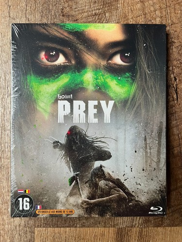 Prey w. Slipcover (Blu-ray, 2022, EU Import, Region Free) *NEW/SEALED*