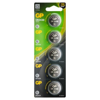 GP Batteries CR2430 GP Lithium Knopfzelle 3V 5er Blister