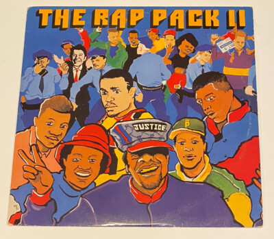 The Rap Pack II LP Vinyl Record Fresh Records With Hype Sticker