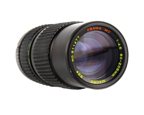 Lens OSAWA MC MACRO 1 : 4,5 80 - 205 mm ZOOM Made in Japan | eBay