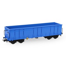 1 pieza/3 piezas escala HO 1:87 vagón góndola abierta azul material rodante vagones de ferrocarril